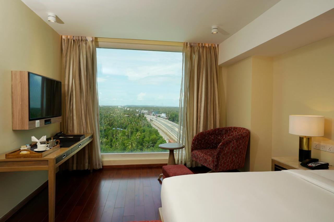 O By Tamara, Trivandrum 特里凡得琅 外观 照片 A room at the hotel